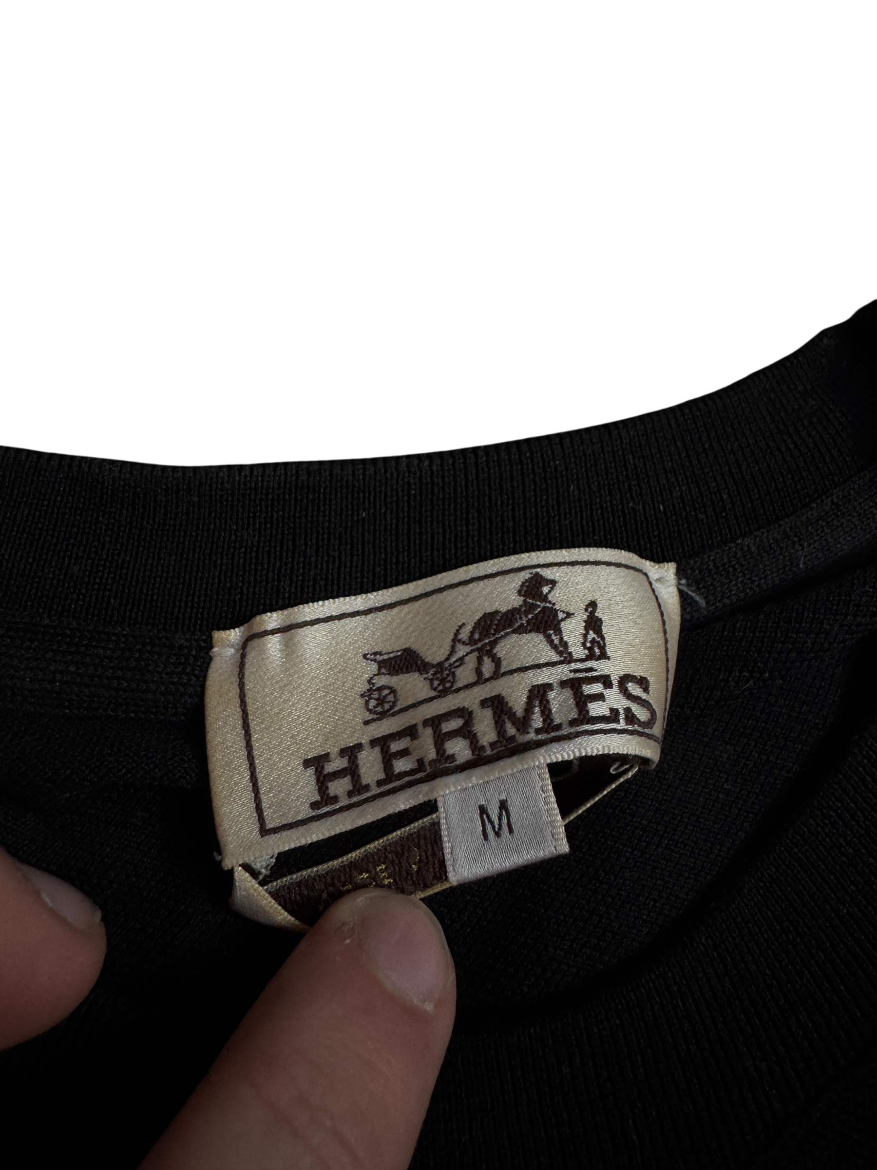 Hermes Black T-Shirt - Size M