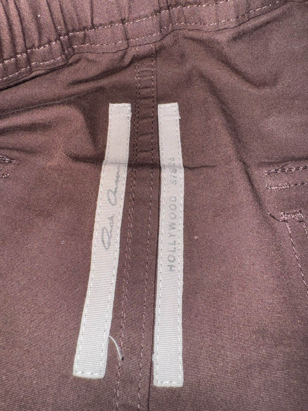 Rick Owens Bauhas Cargo Pants Brown - Extra Small