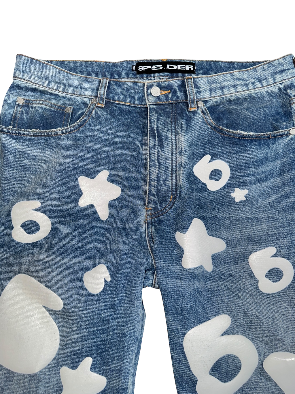 Sp5der Vintage Beluga Jeans
