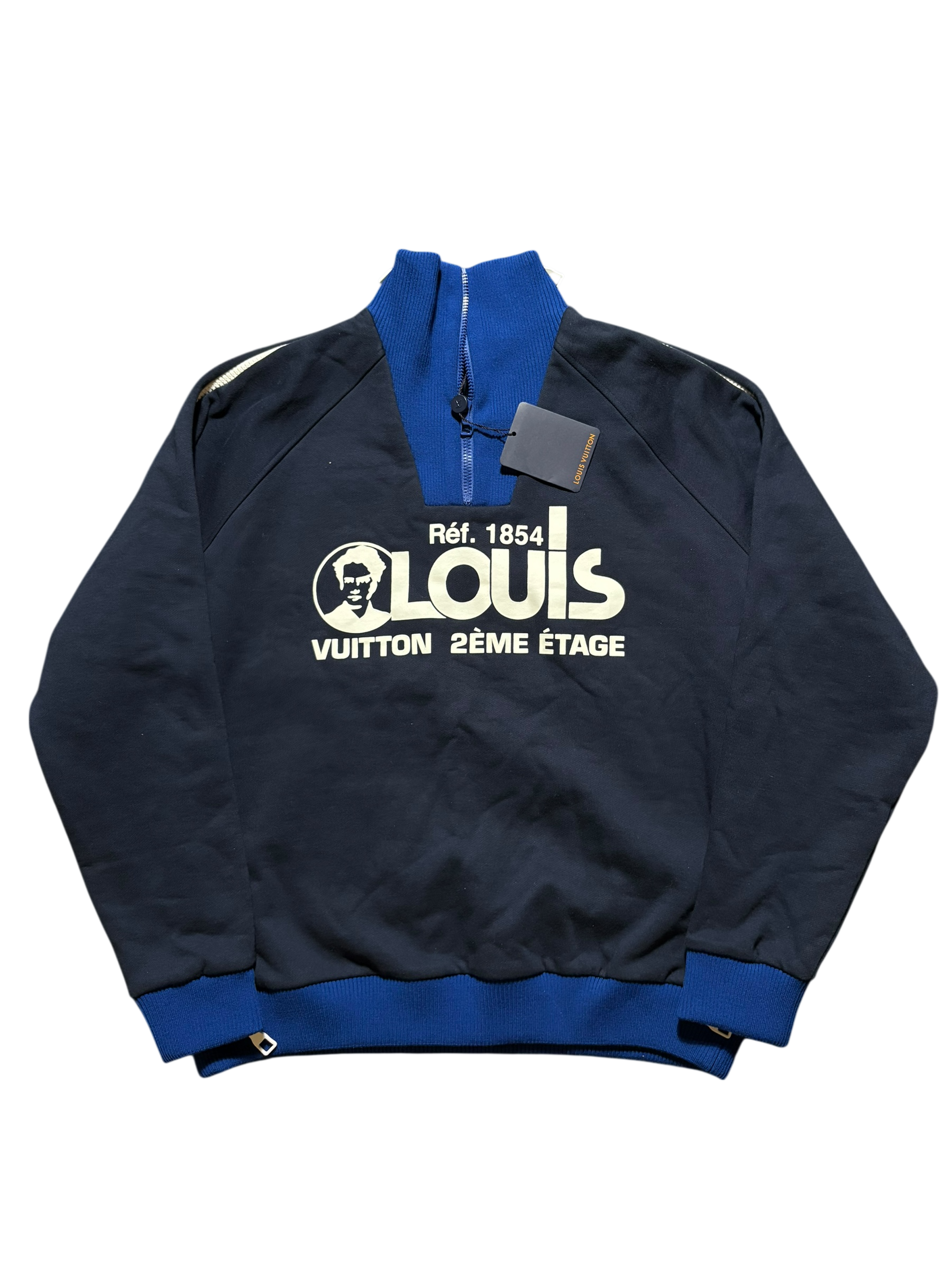 LOUIS VUITTON 2ÈME ÉTAGE QUARTER ZIP - Size XL