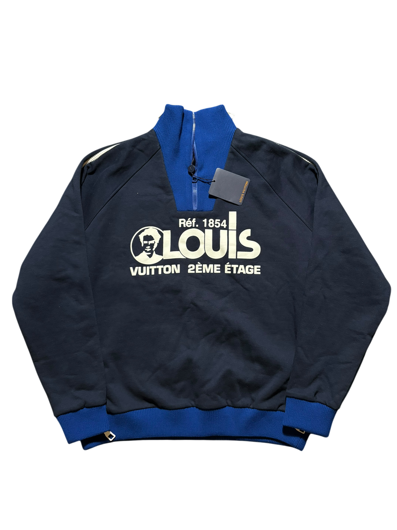 LOUIS VUITTON 2ÈME ÉTAGE QUARTER ZIP - Size XL