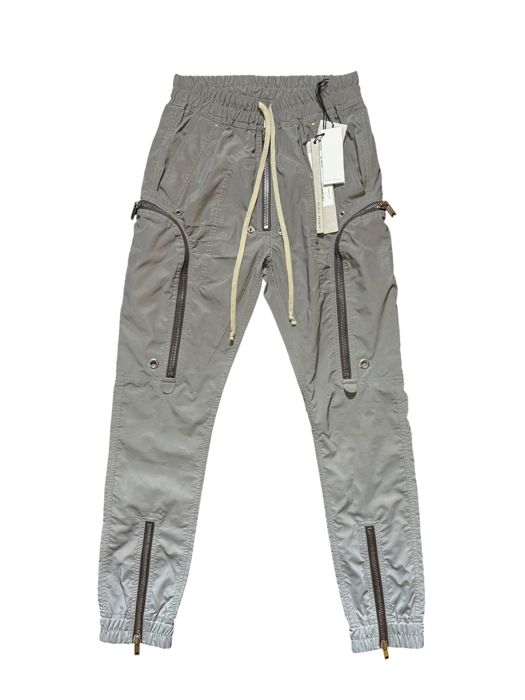 Rick Owens Bauhaus Reflective Pants - Size 38IT