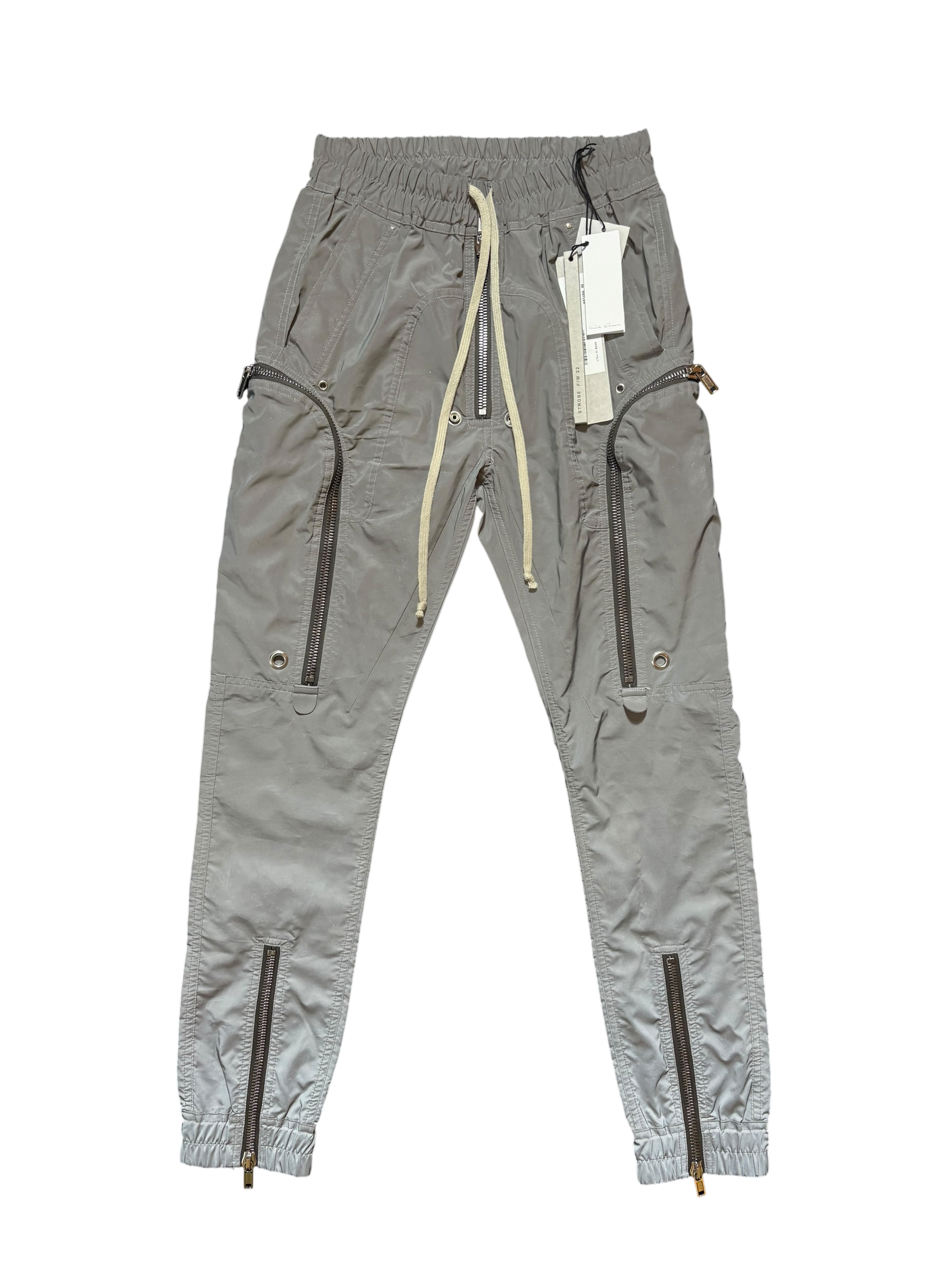 Rick Owens Bauhaus Reflective Pants - Size 38IT