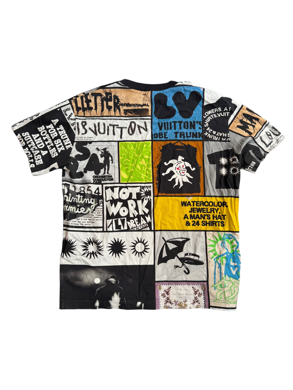 Louis Vuitton Printed Color T-Shirt
