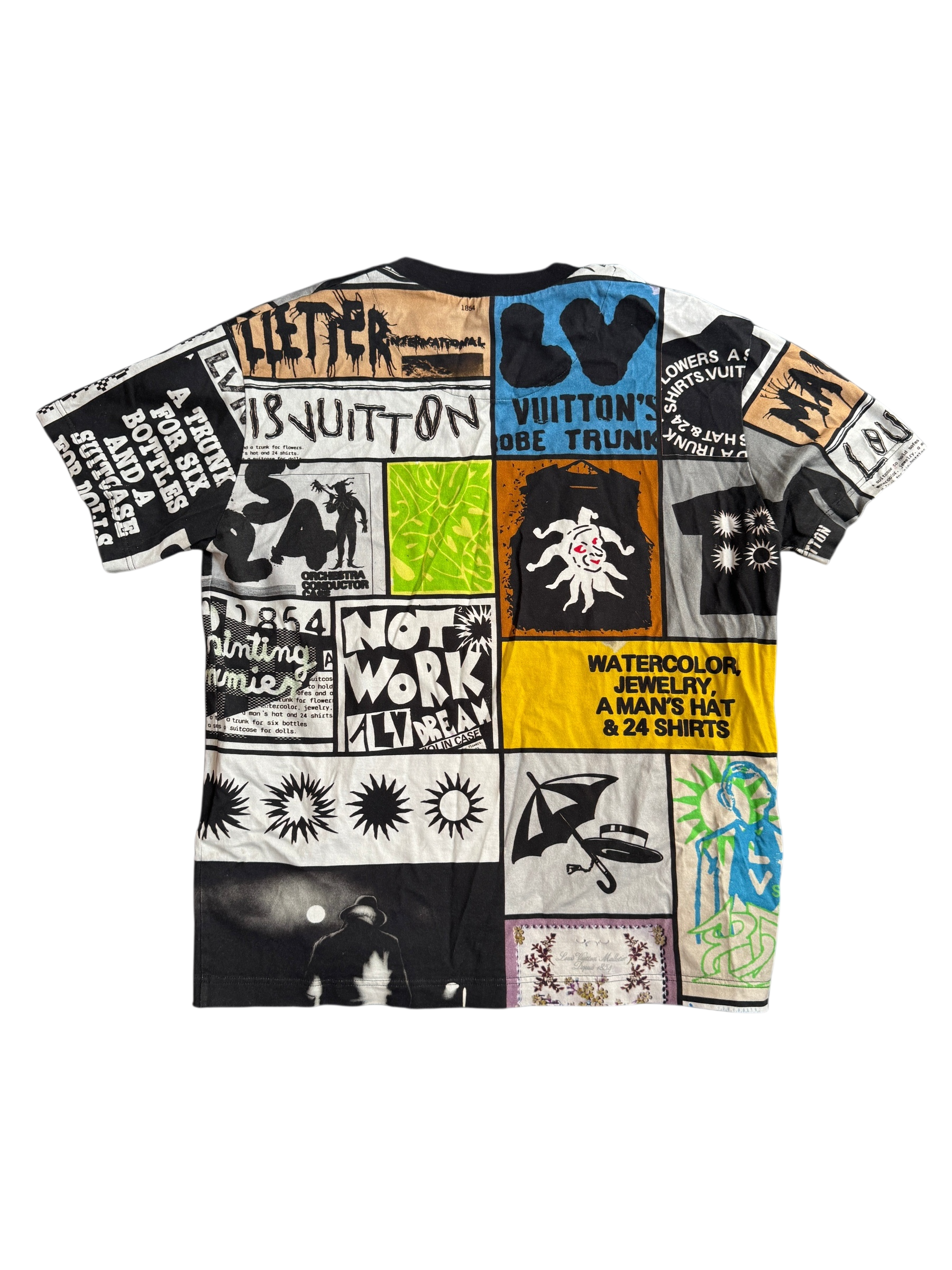 Louis Vuitton Printed Color T-Shirt