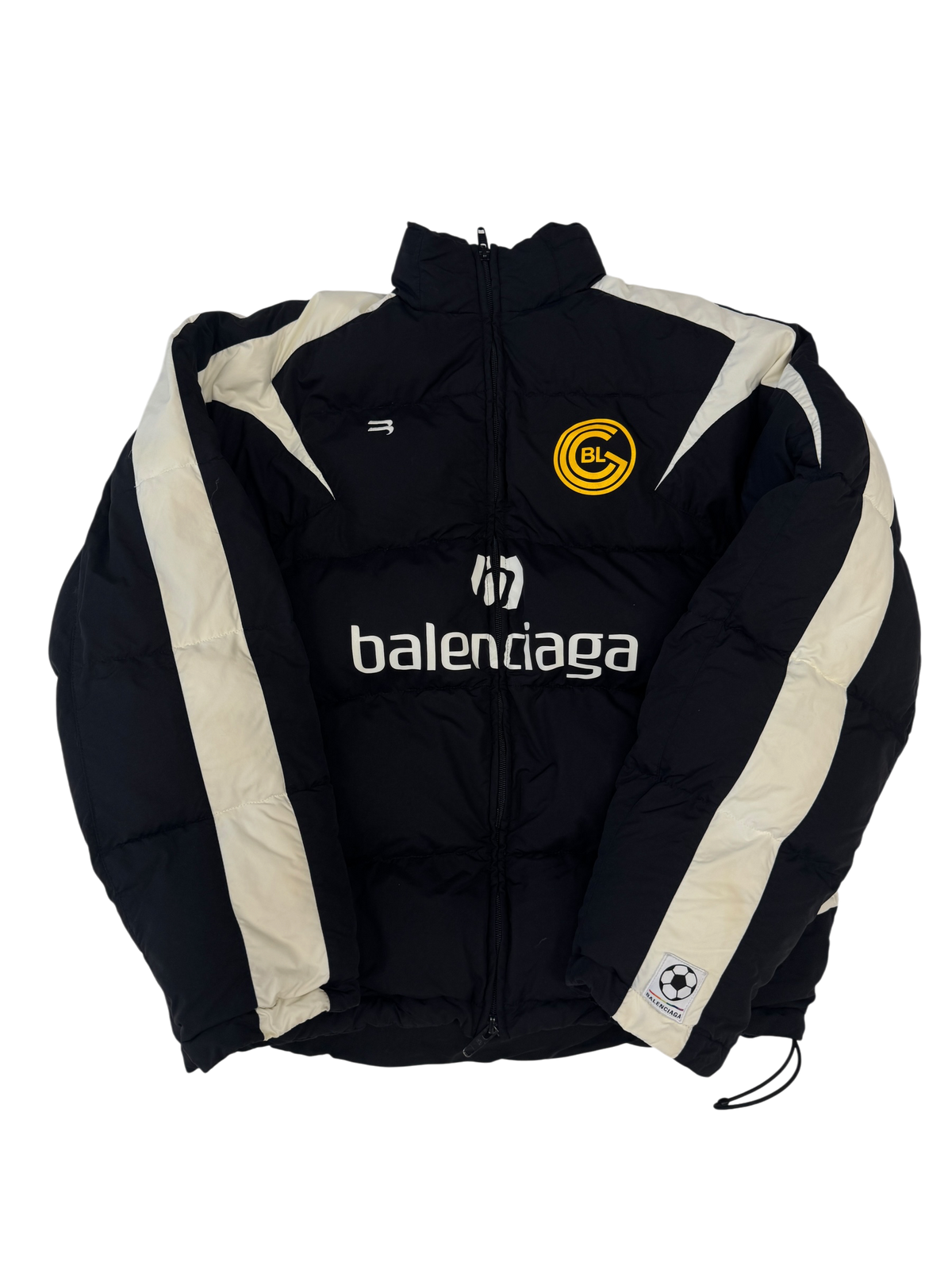 Balenciaga Soccer Oversized Puffer Jacket - Size Extra Large