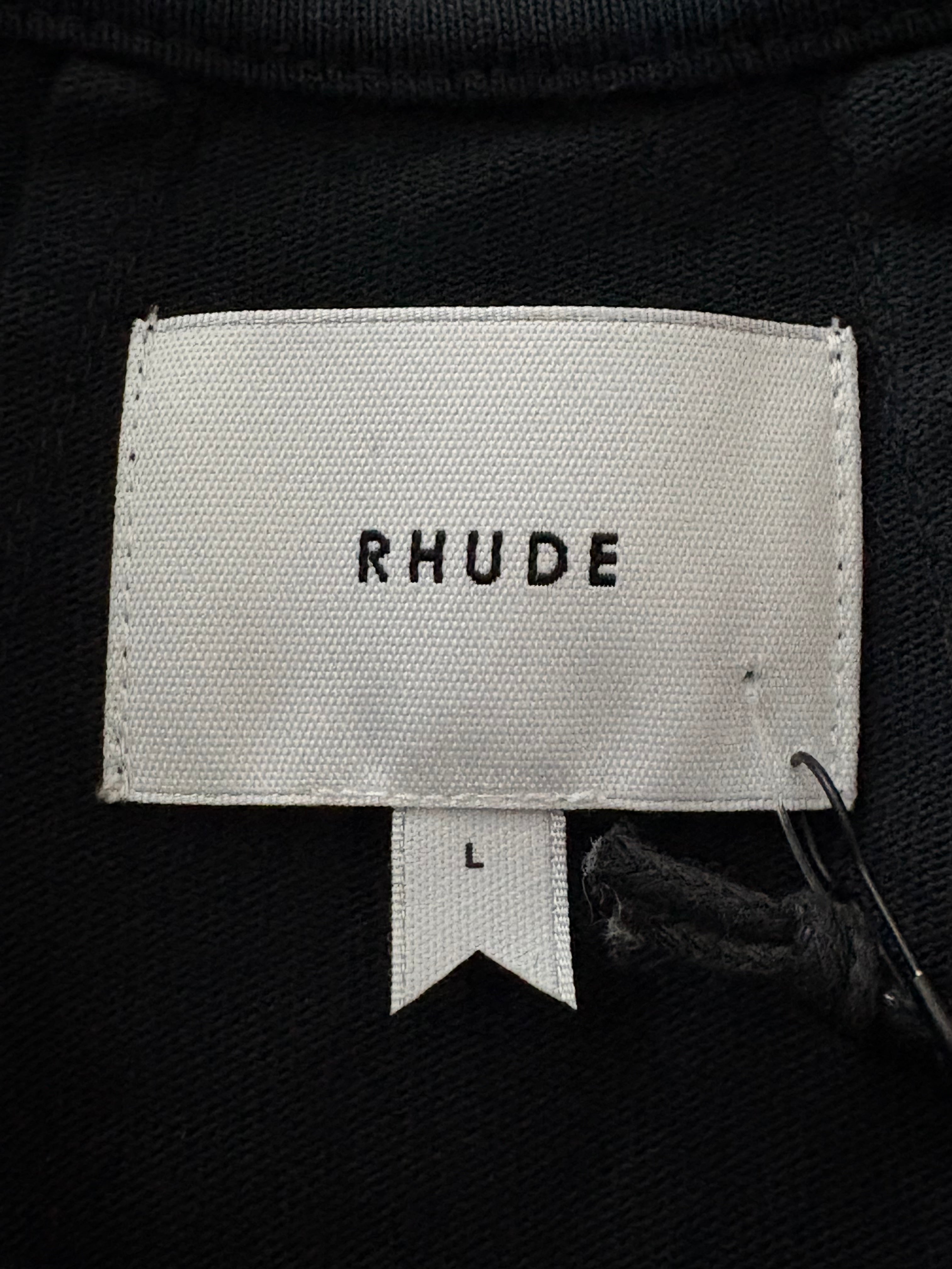 Rhude Boys Vintage Black T-Shirt