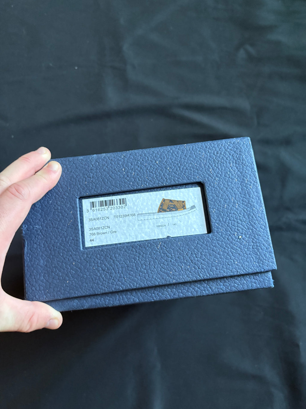 Dior Alpha Slide Brown Navy