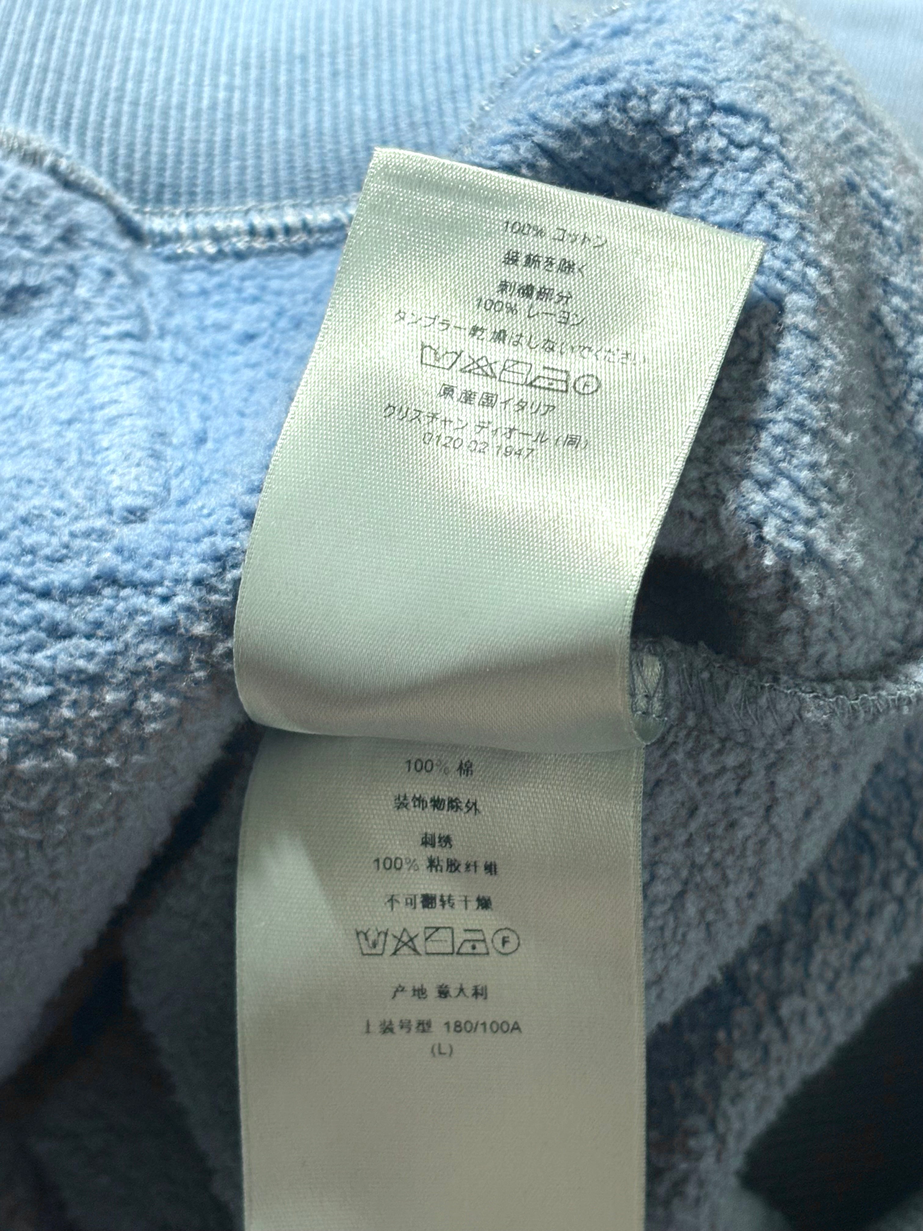 Christian Dior CD Hoodie Blue