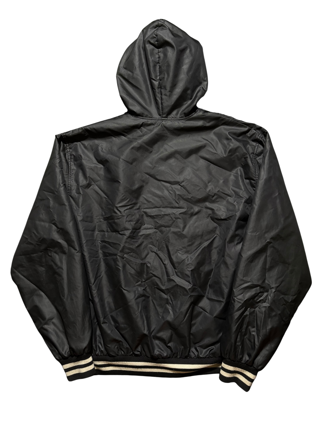 Celine Teddy Light Hood Jacket Black