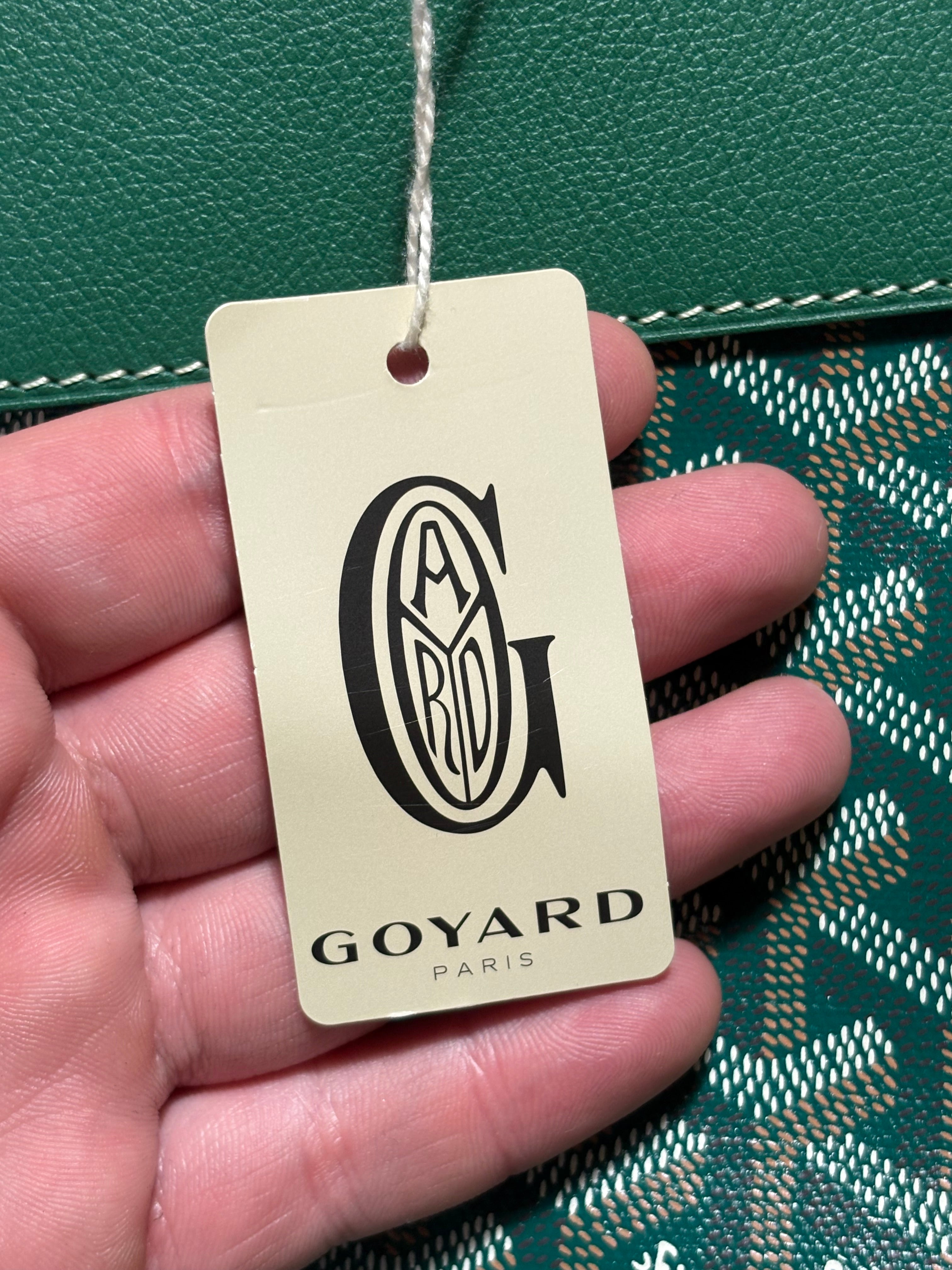 Goyard Green Cisalpin Backpack
