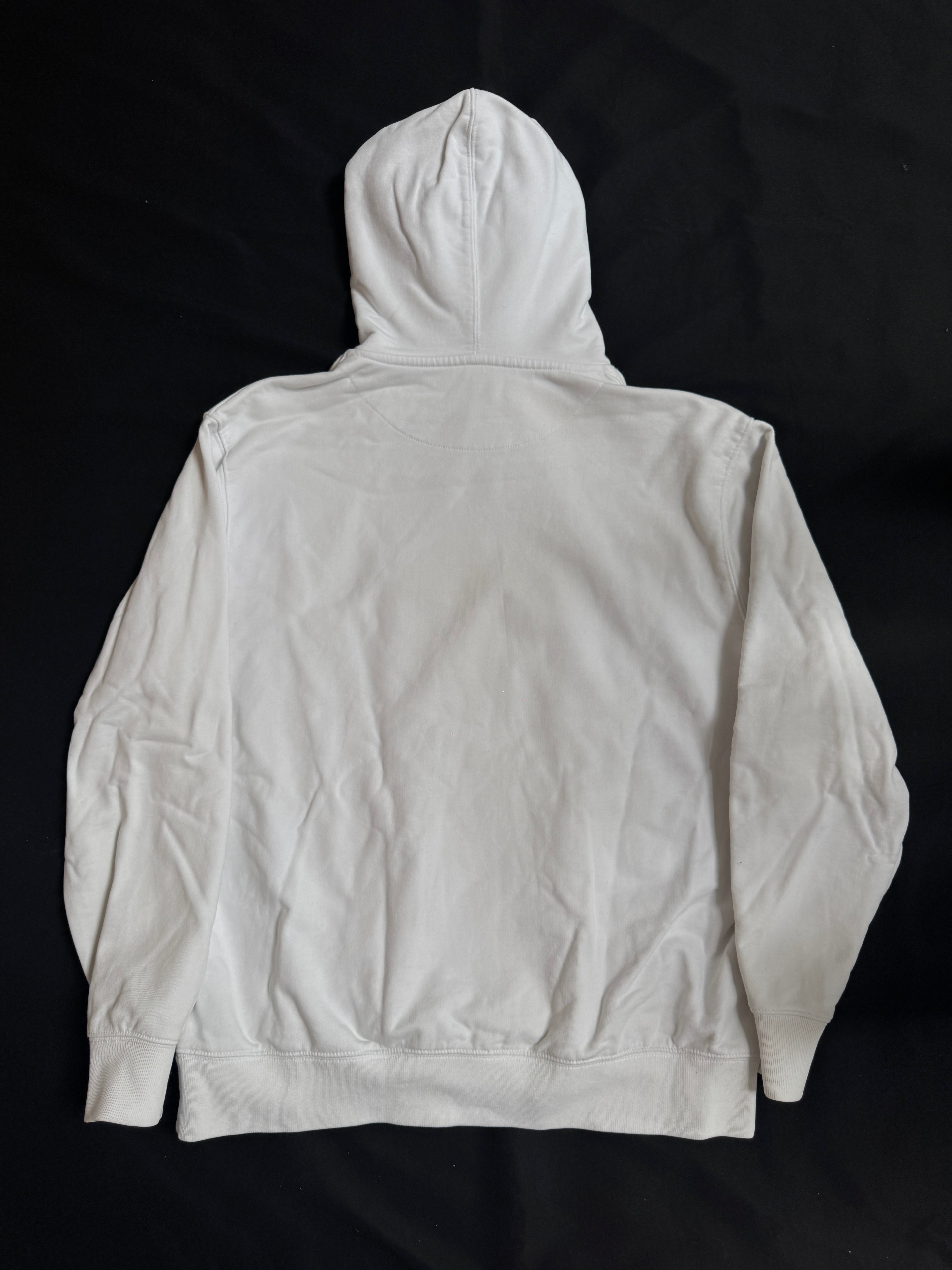 Palace Hoodie Logo White