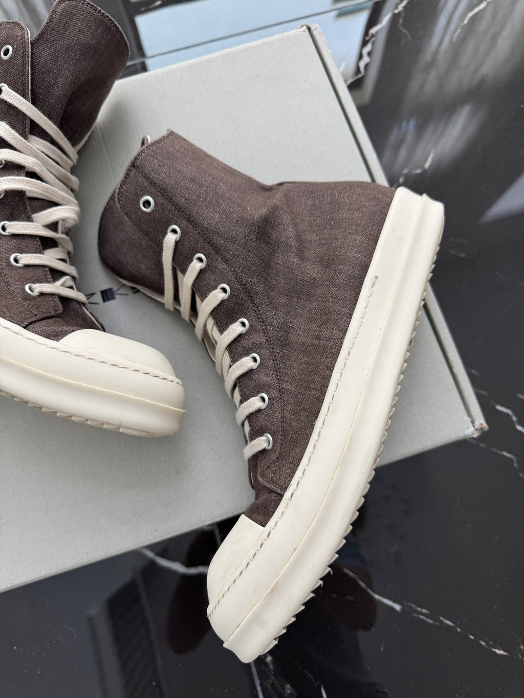 Rick Owens Porterville Drkshdw Dark Dust Sneakers
