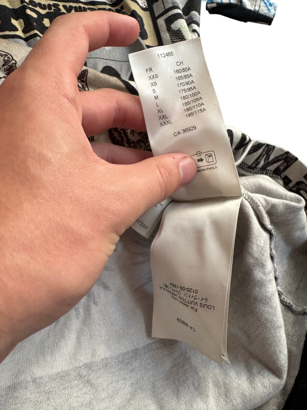 Louis Vuitton Printed Color T-Shirt