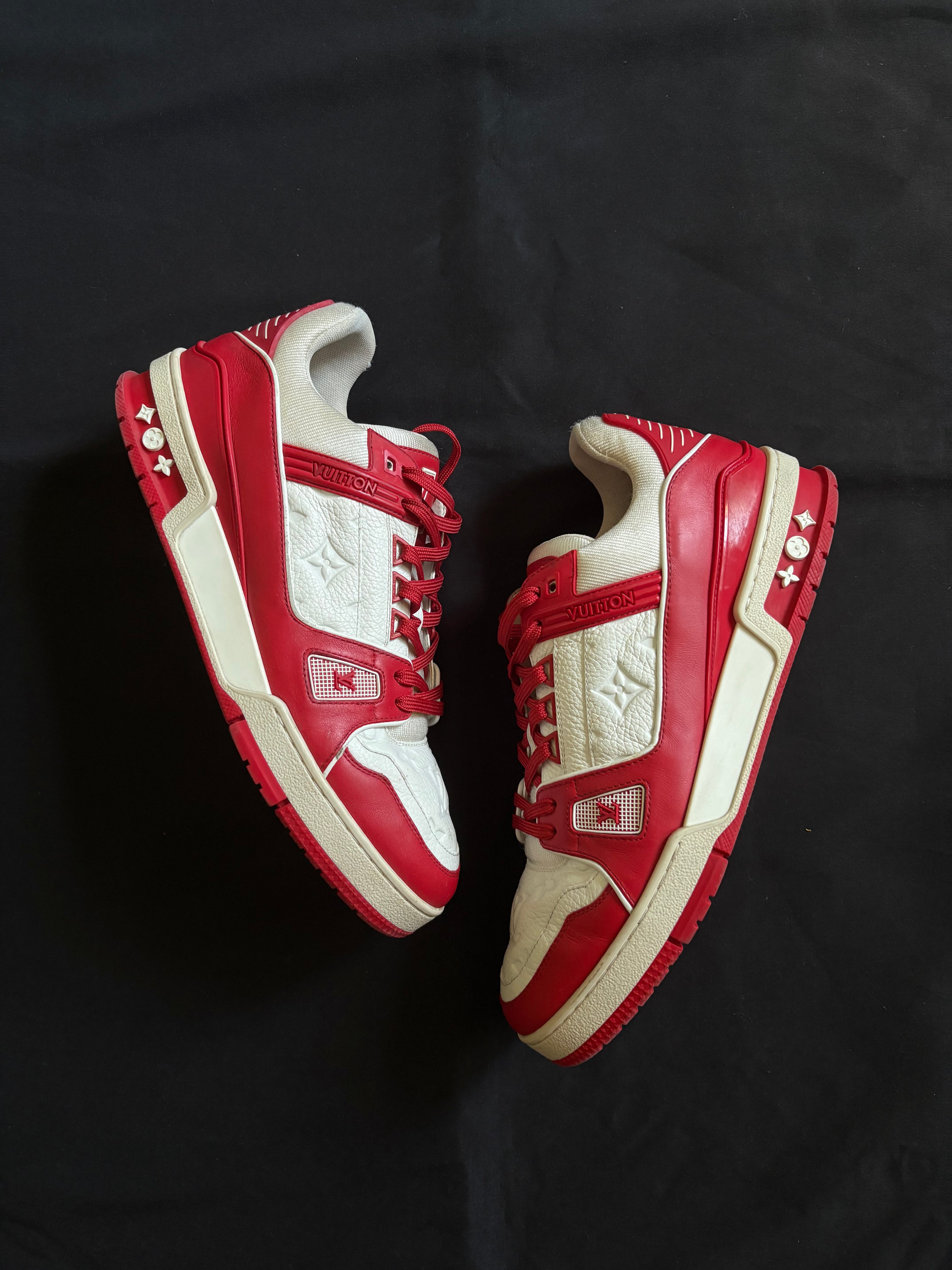 Louis Vuitton Red Trainer