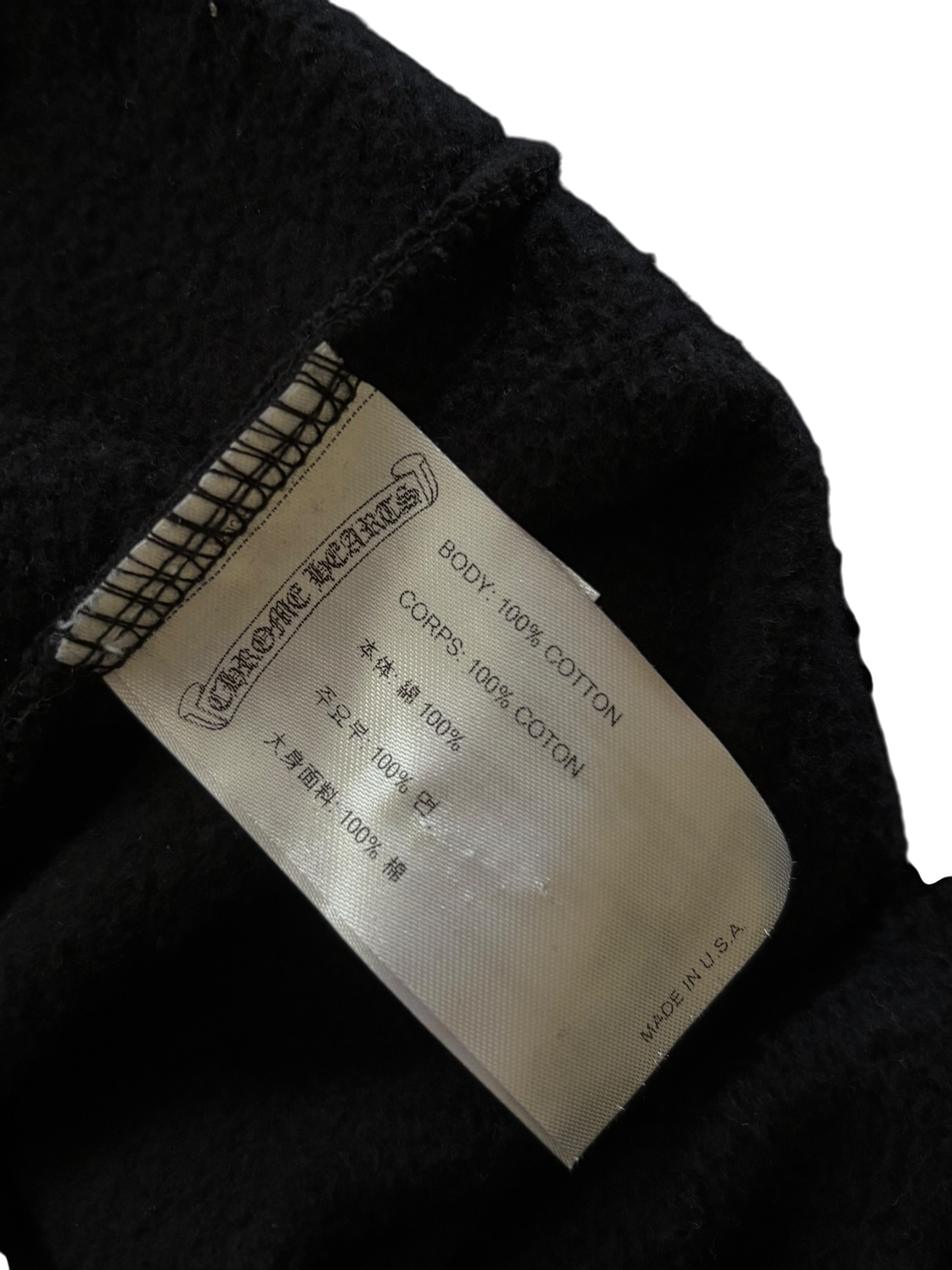 Chrome Hearts Neck Logo Crewneck - Size XL