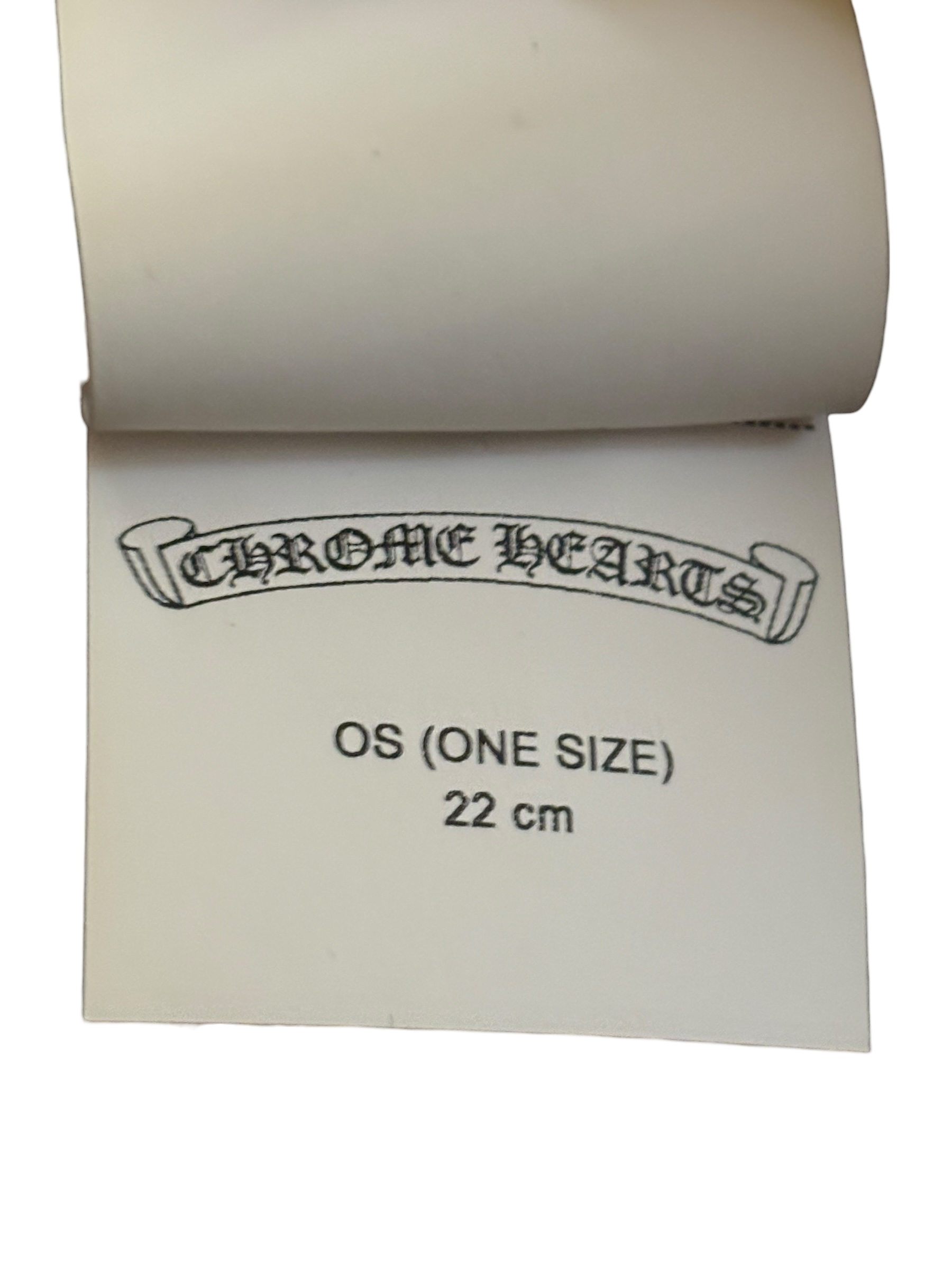 Chrome Hearts Black Logo Beanie