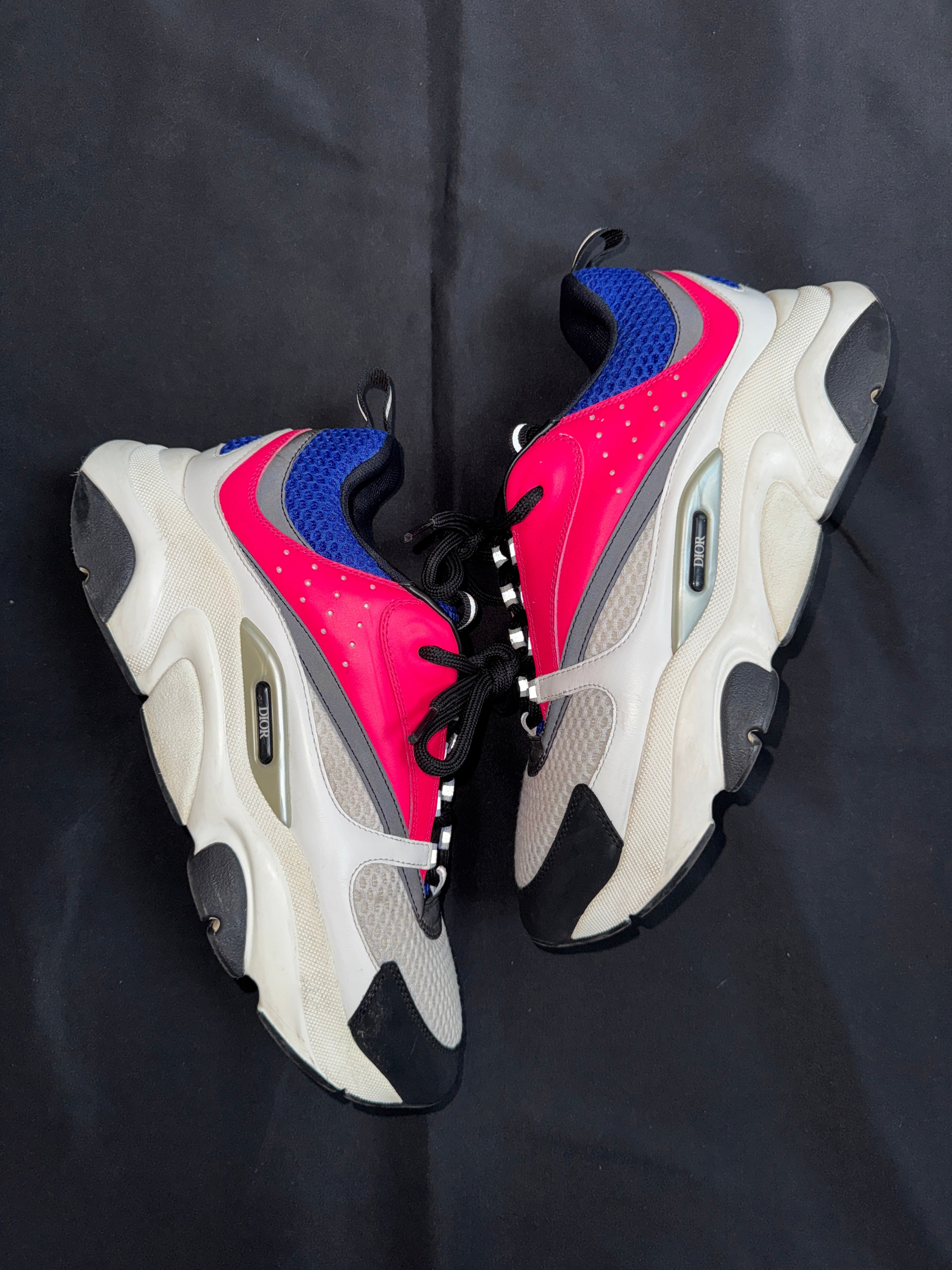Dior B22 Pink Blue Sneaker