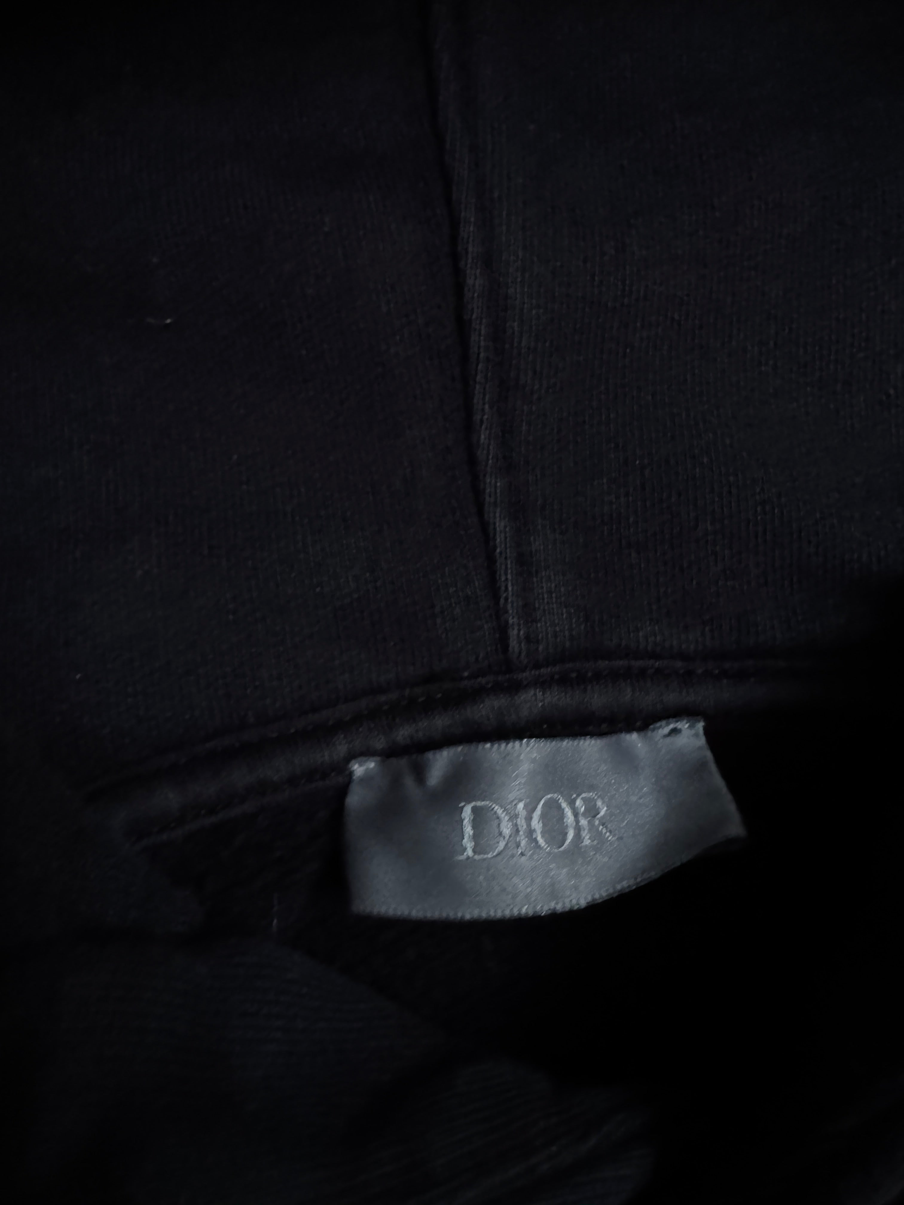 Dior Black CD Logo Hoodie