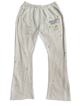 Gallery Cream Flare Sweats