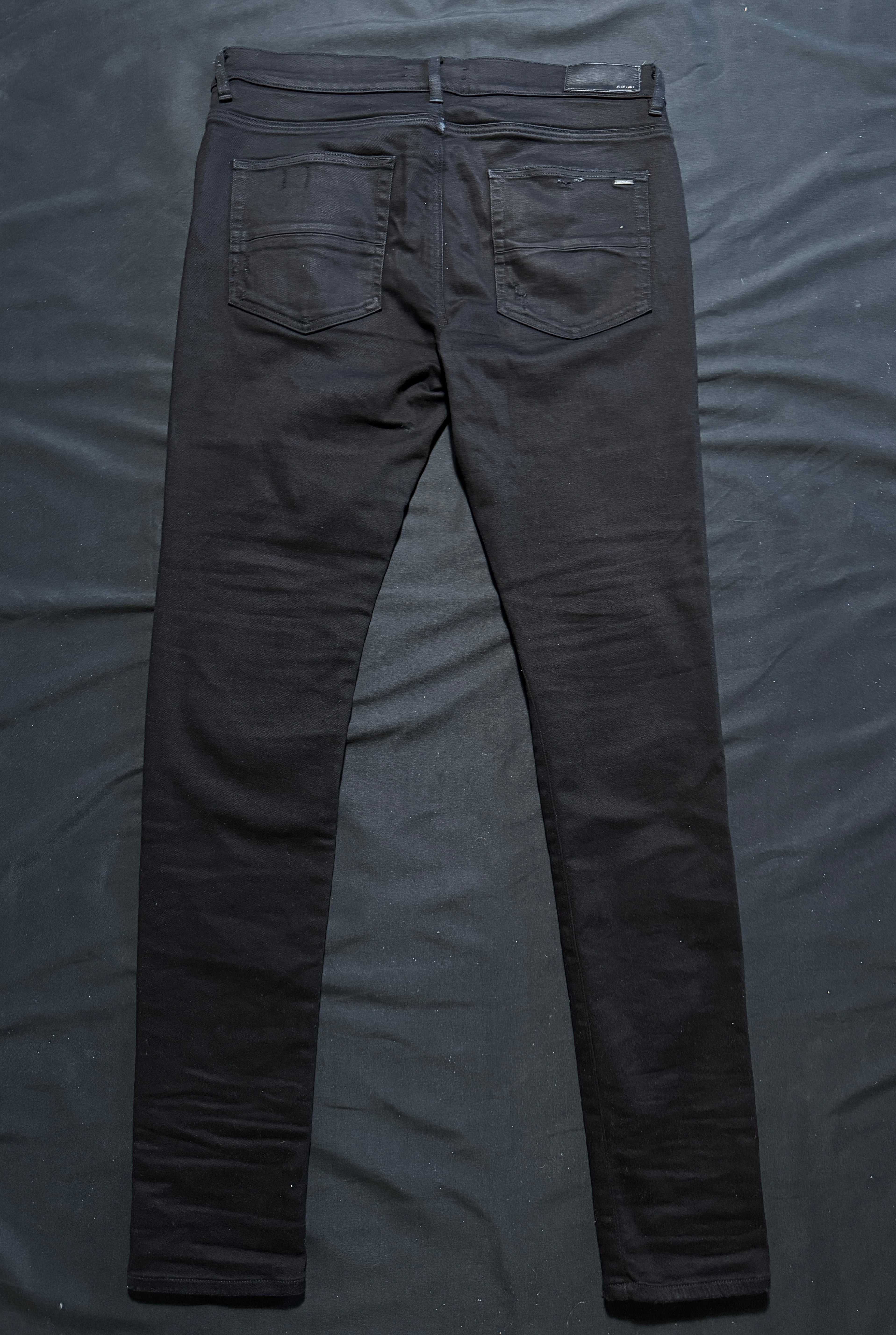 Amiri MX1 Black Silver Patch