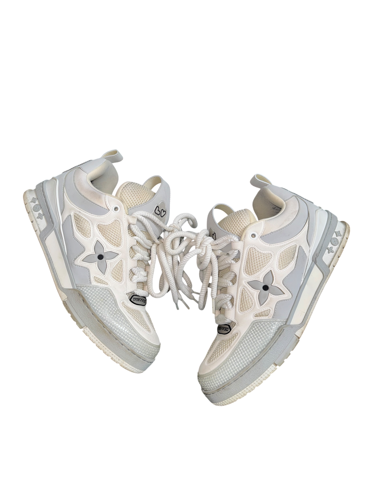 Louis Vuitton Grey White Skate Sneaker - Size 8LV (9.5US)
