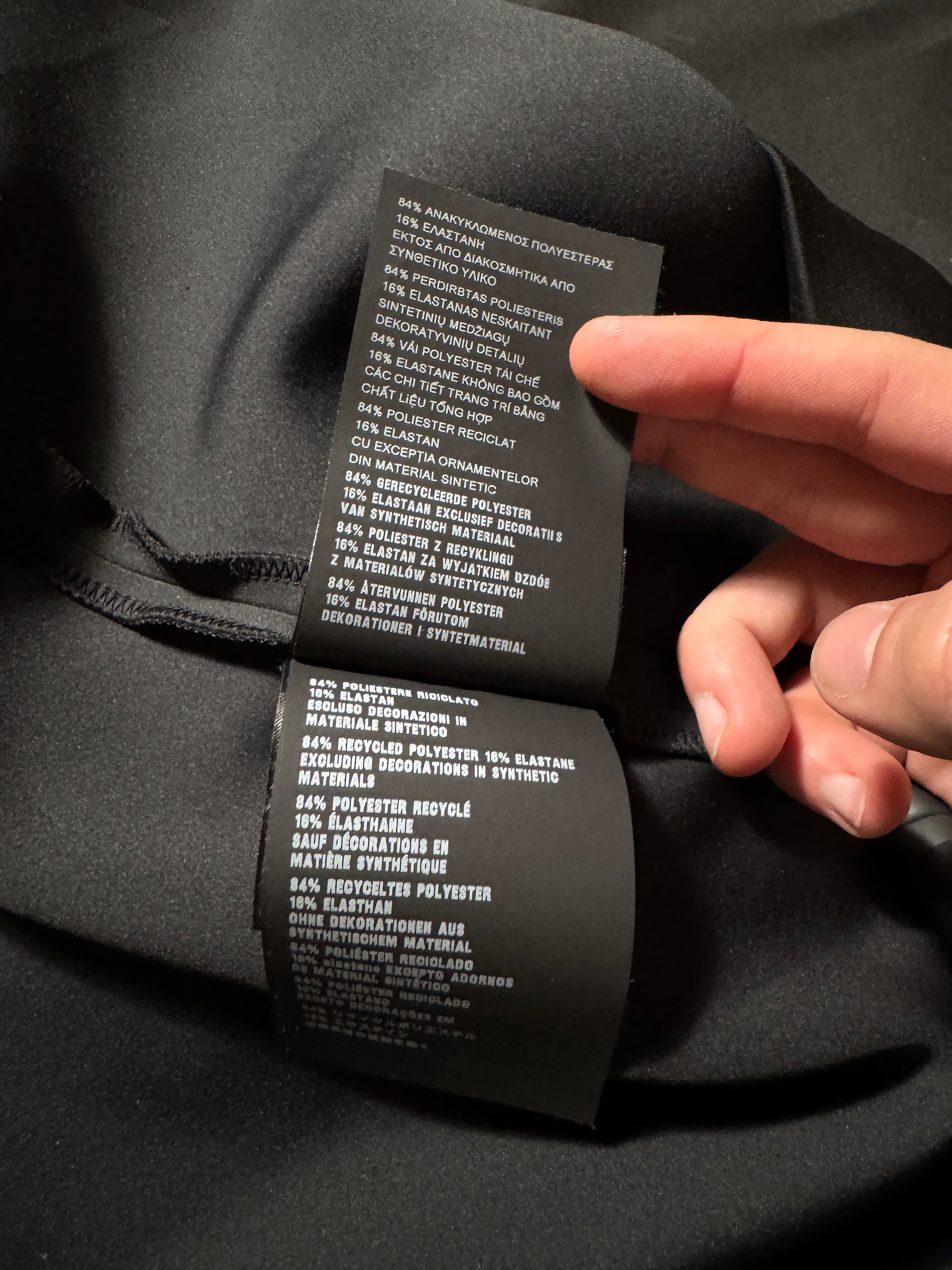 Prada Tech Black Crewneck