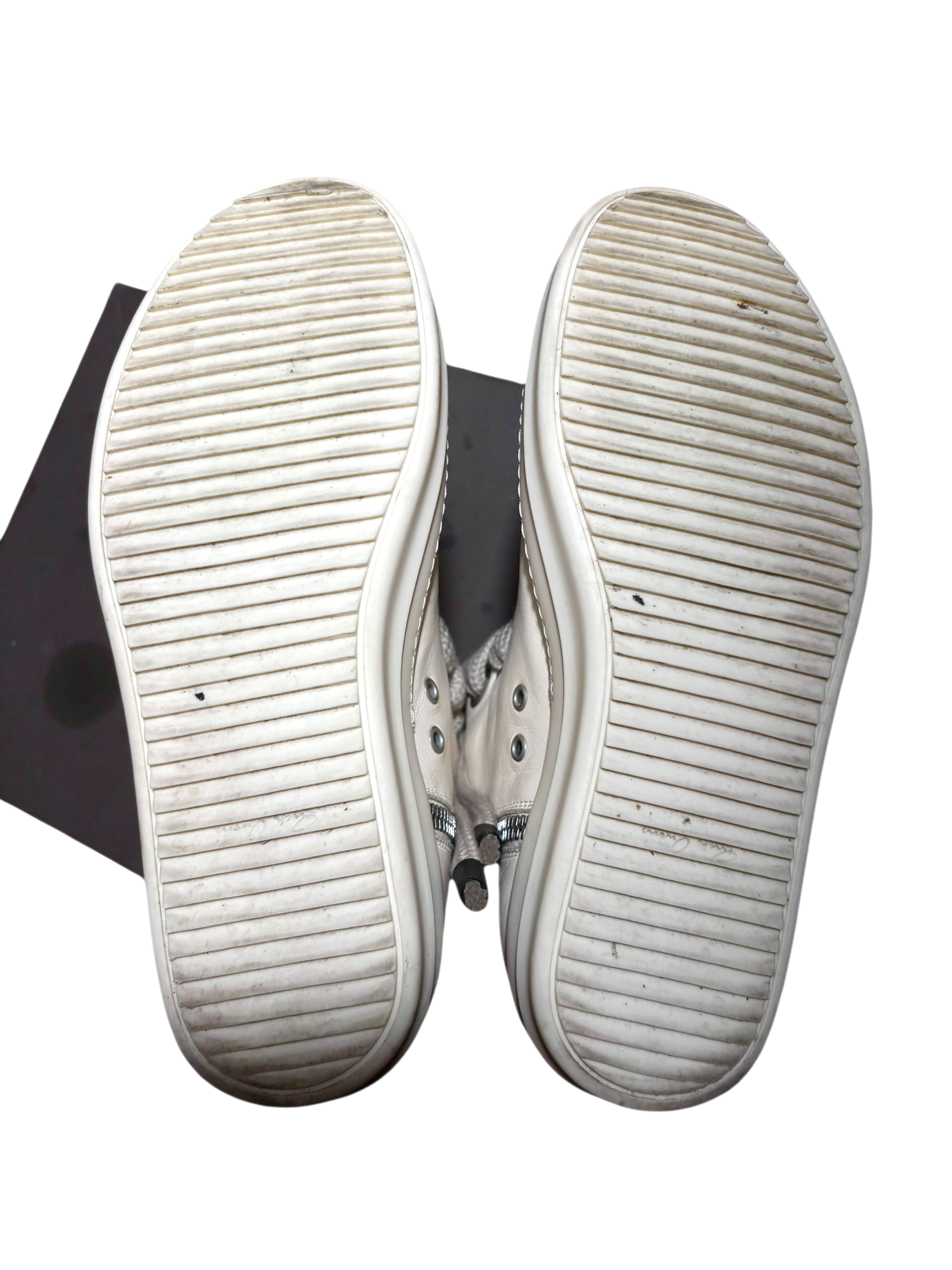 Rick Owens Milk Temple Jumbo Laces Sneaker - Size 43