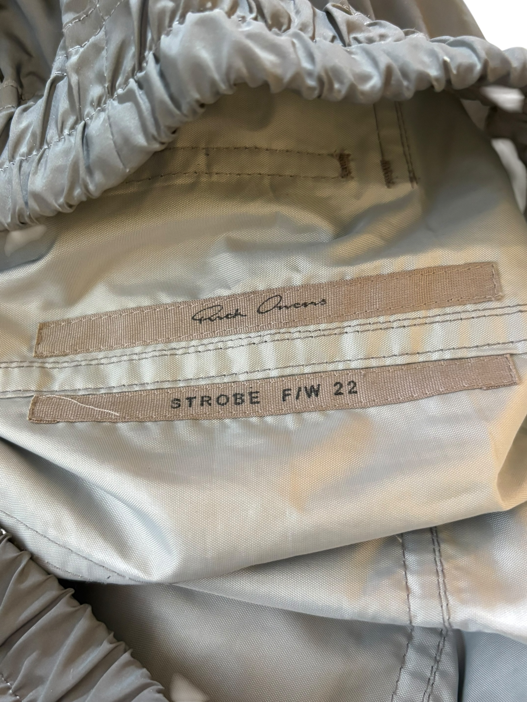 Rick Owens Bauhaus Reflective Pants - Size 38IT