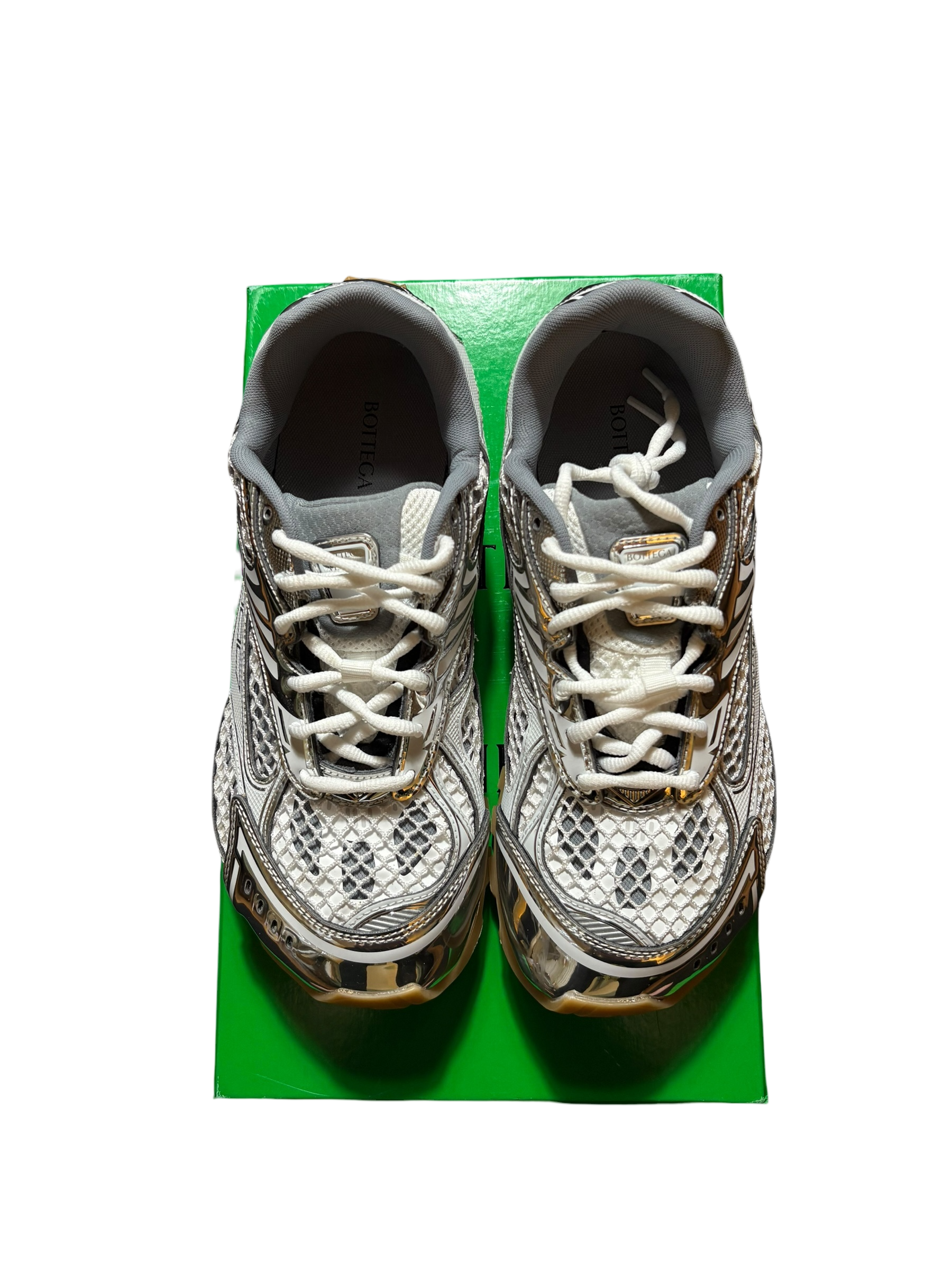 Bottega Veneta Orbit Sneakers Silver