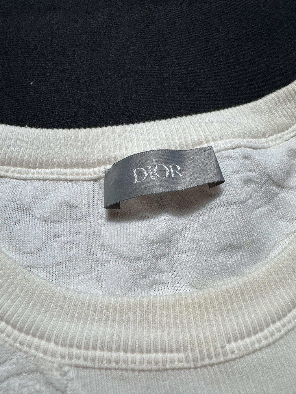 Dior White Towel Tee