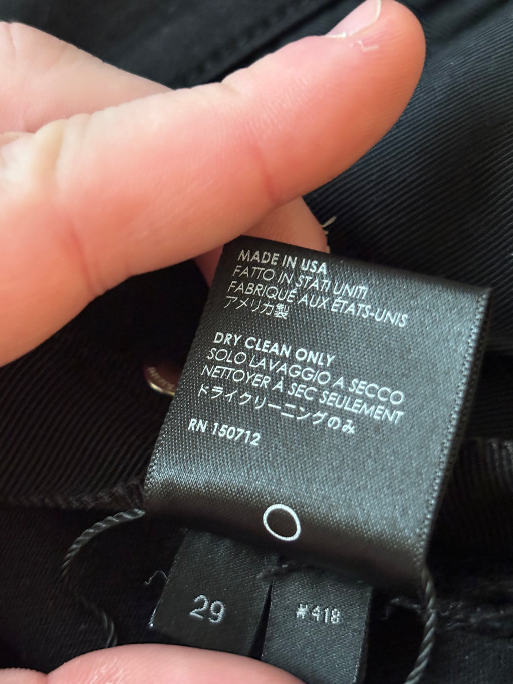 Amiri MX1 Black Black Patch Jeans