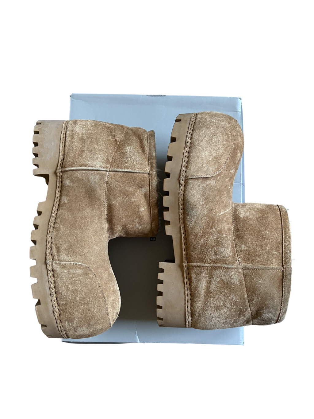 Balenciaga Alaska Suede Ankle Boots