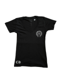 Chrome Hearts Short Sleeve V Neck T-Shirt Women’s