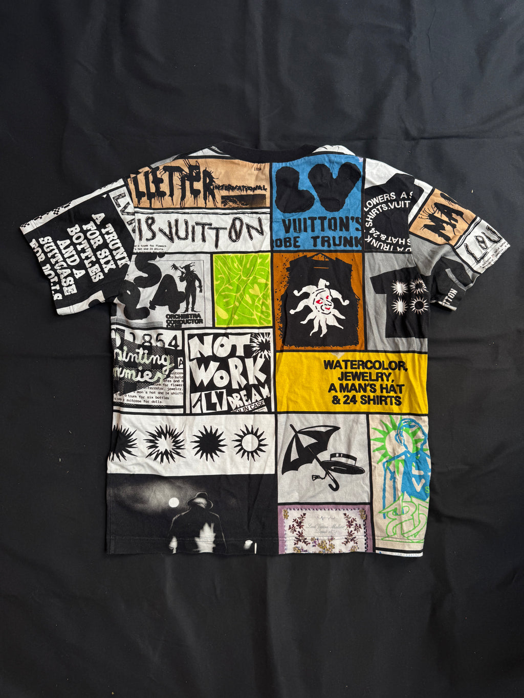 Louis Vuitton Printed Color T-Shirt