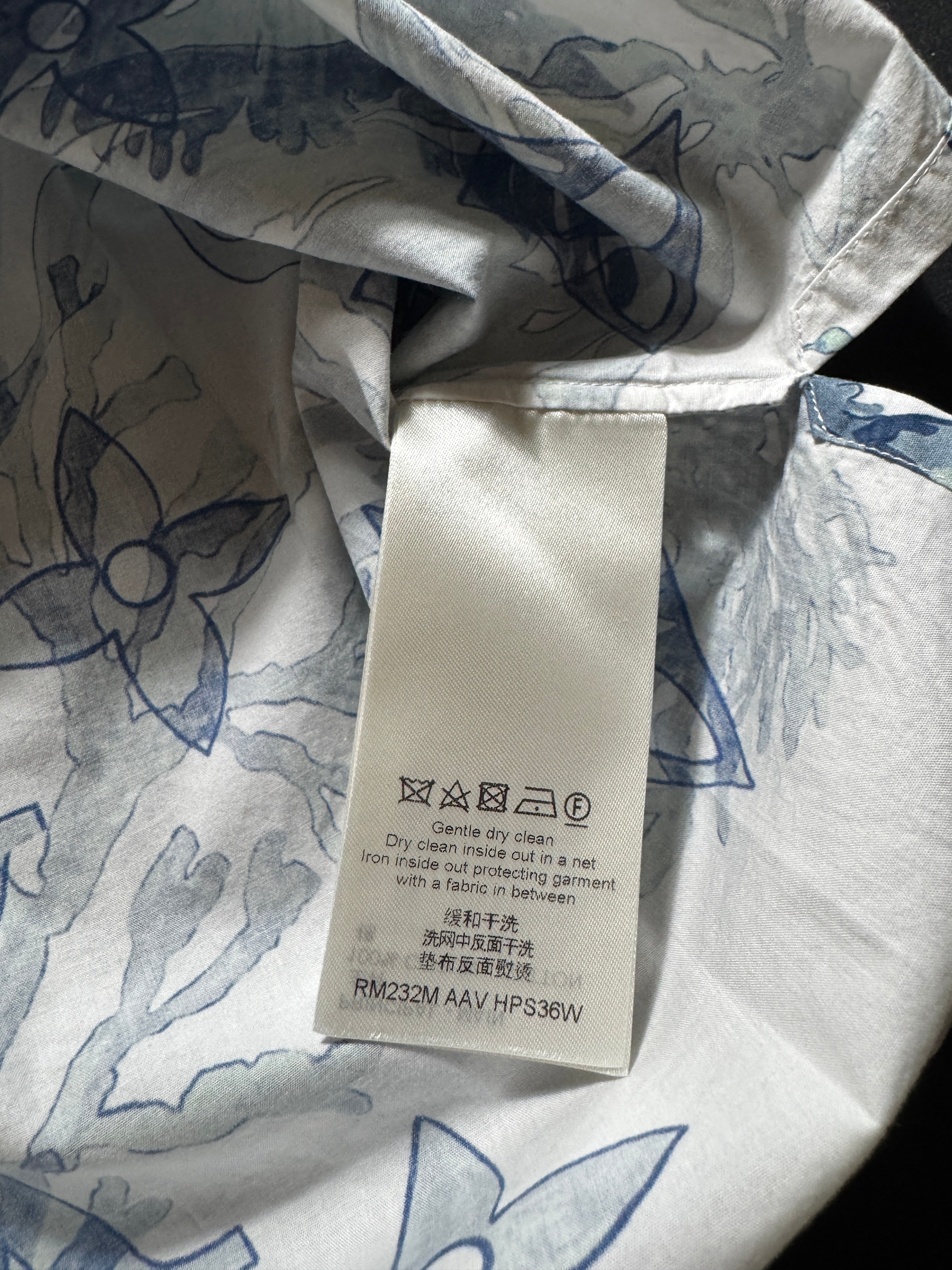 Louis Vuitton Floral Button Up