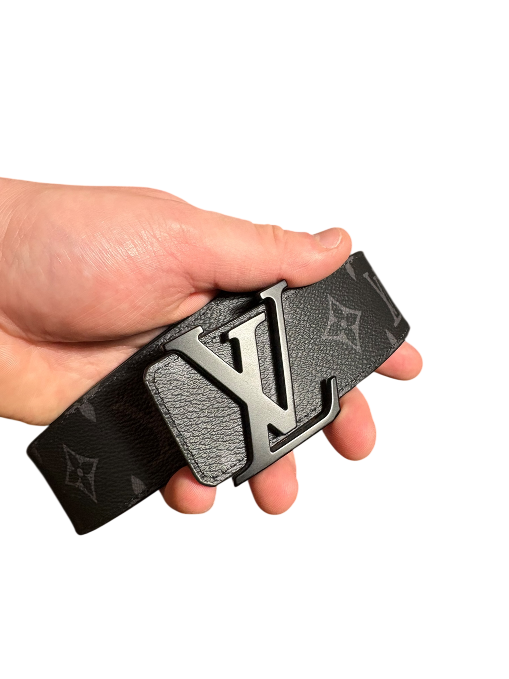 Louis Vuitton Black Monogram Belt