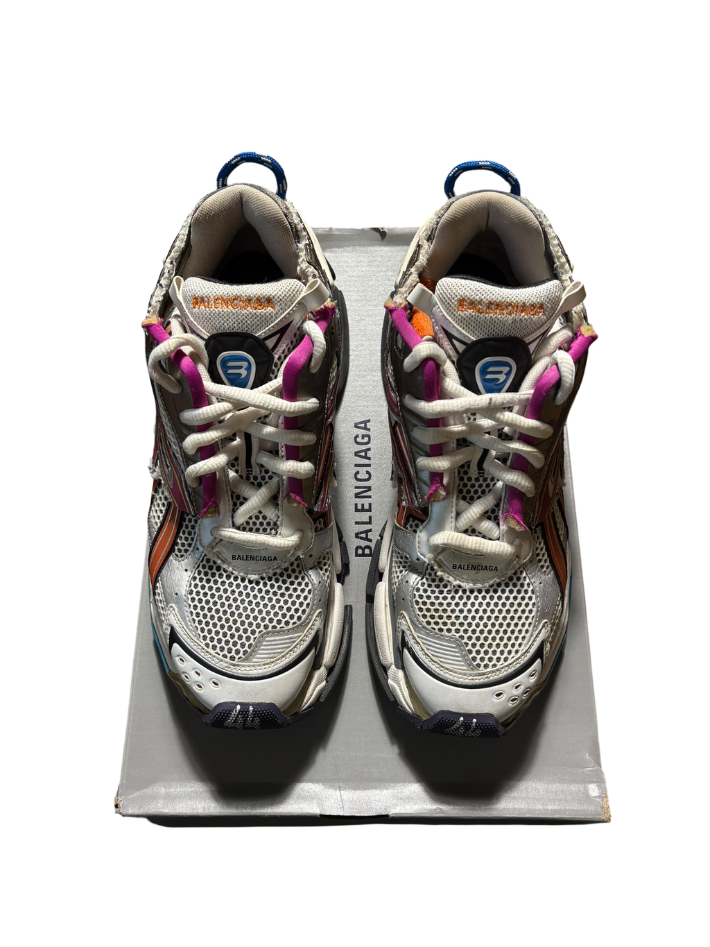 Balenciaga Multi Color Runners - Size 11