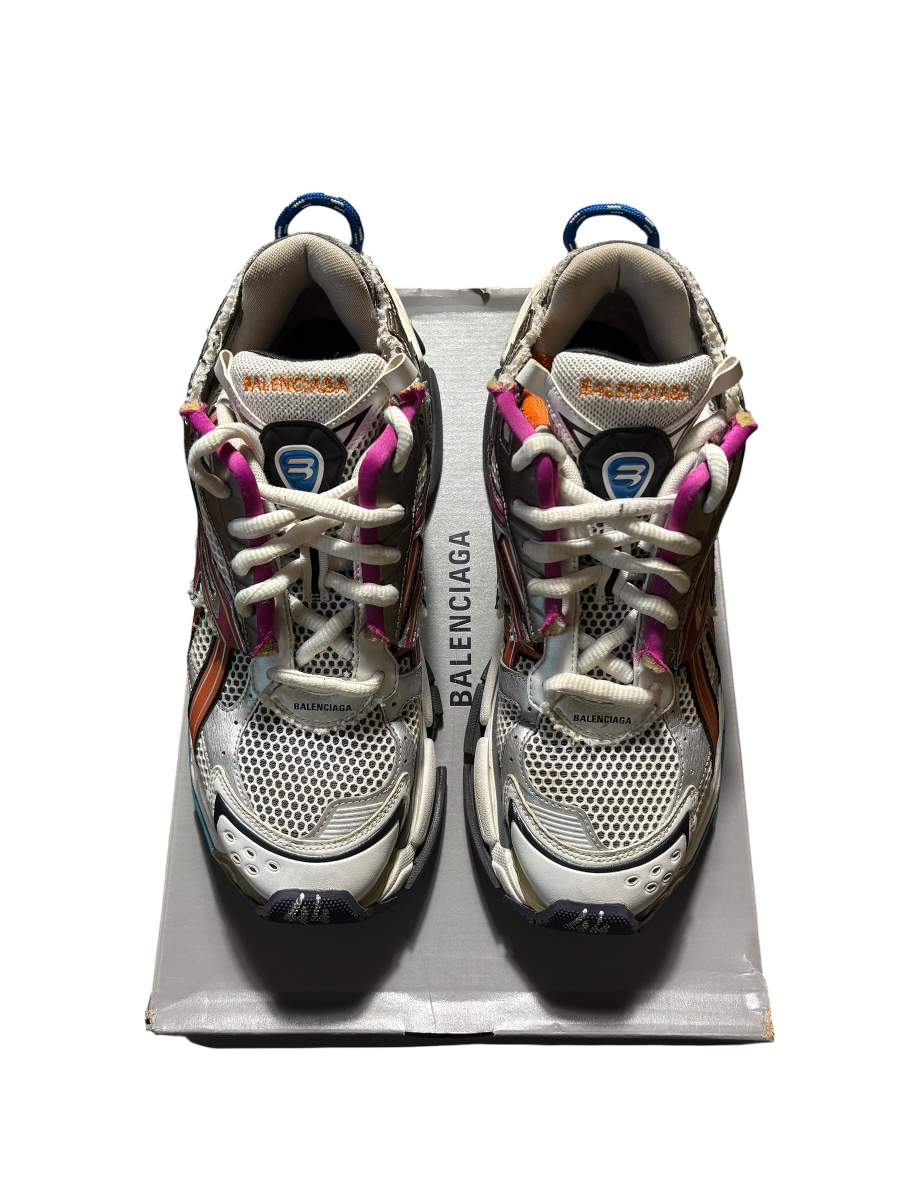 Balenciaga Multi Color Runners - Size 11