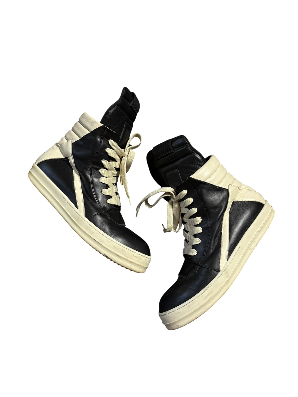 Rick Owens Geobasket Sneakers - Size 13