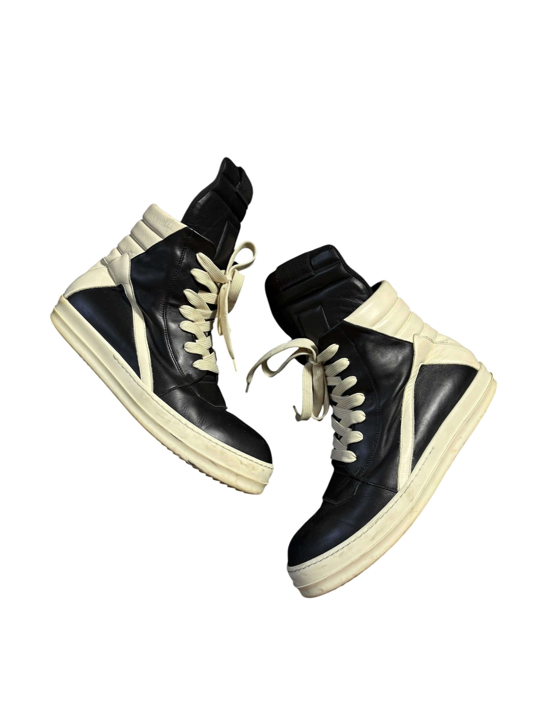 Rick Owens Geobasket Sneakers - Size 13