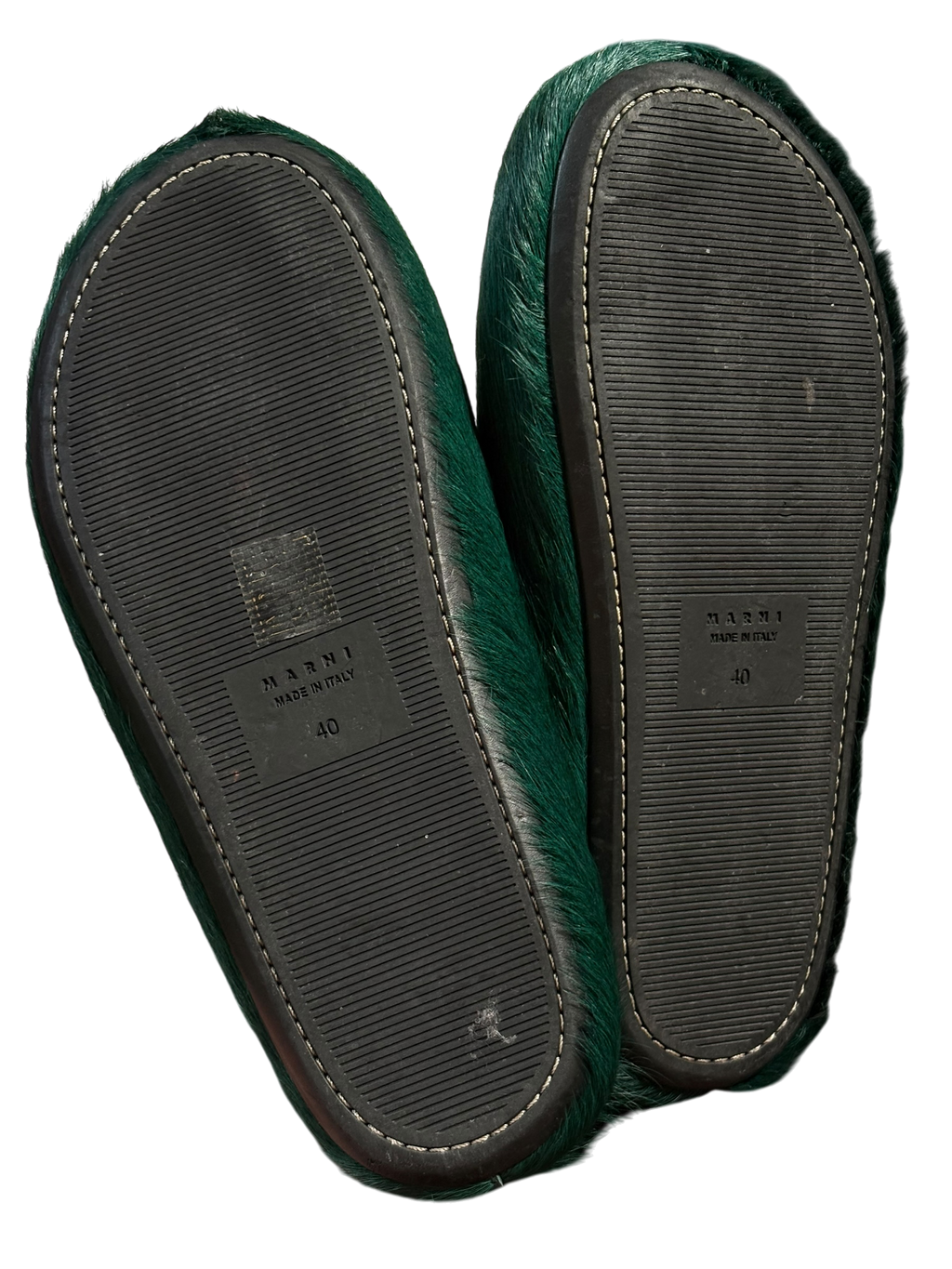 Marni Fussbett Sabot mules Dark Green - Size 40 (7)