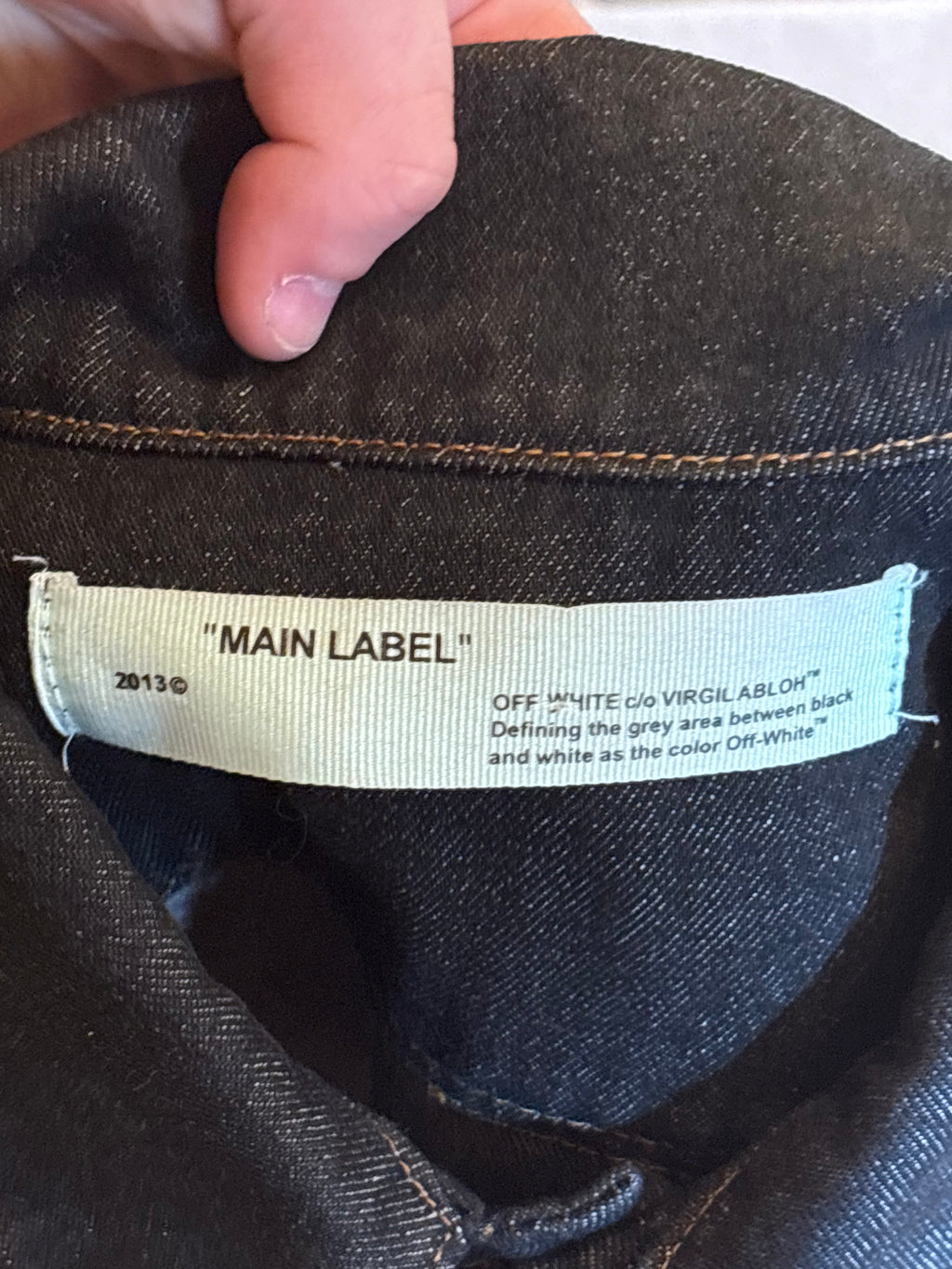 Off-White Arrow Jean Jacket Size M