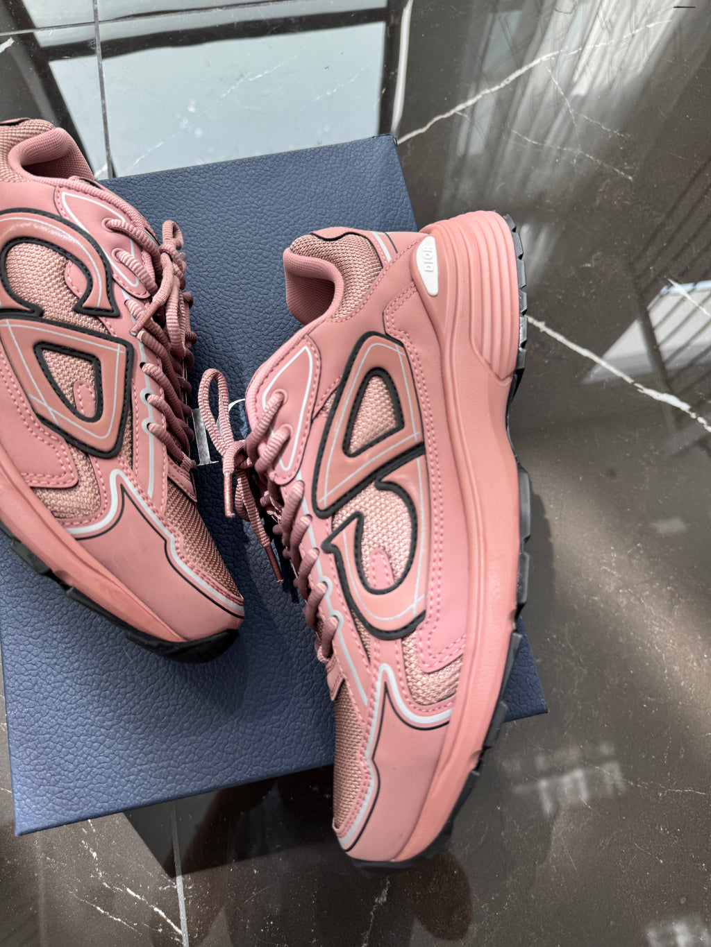 Dior B30 “Burlwood” Low Top Sneakers