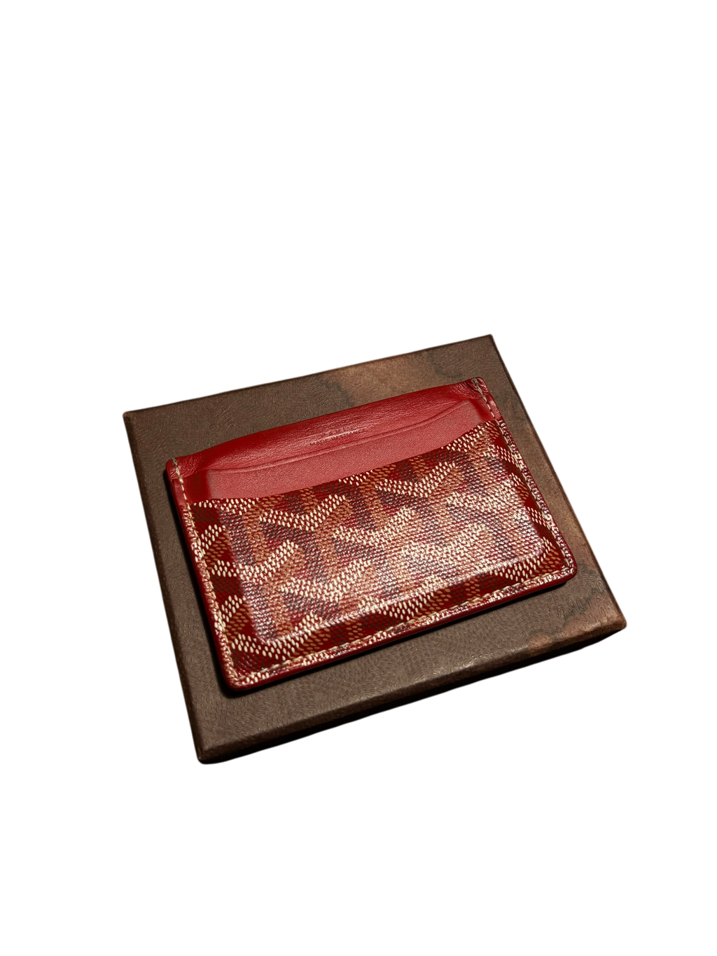 Goyard Red Card Holder