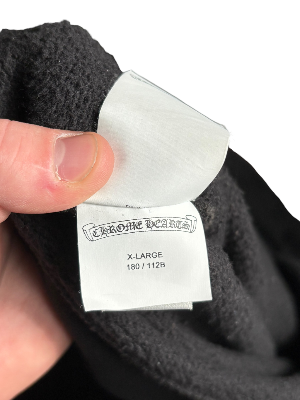 Chrome Hearts Paper Jam Zip Up Hoodie - Size XL