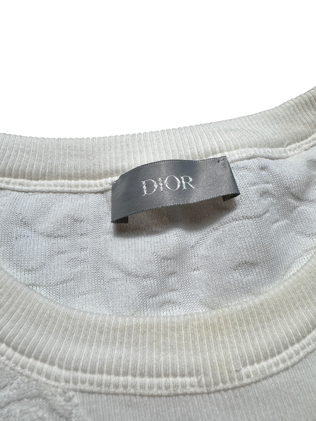 Dior White Towel Tee