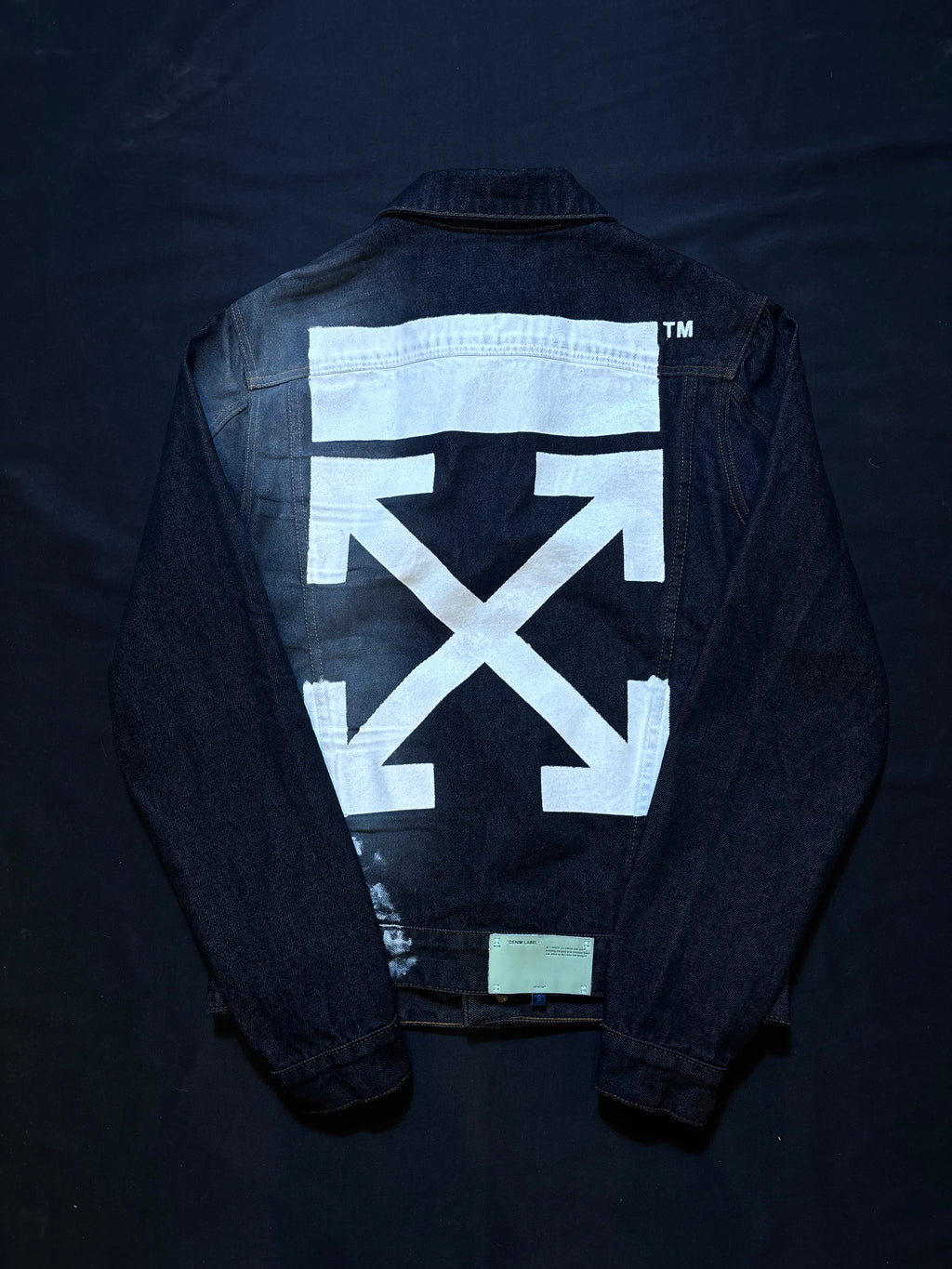 Off-White Arrow Jean Jacket Size M