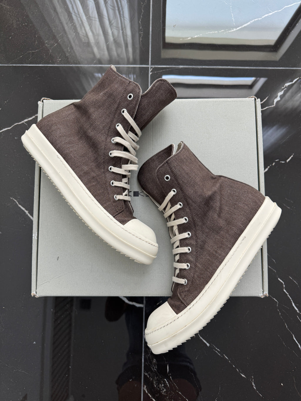 Rick Owens Porterville Drkshdw Dark Dust Sneakers