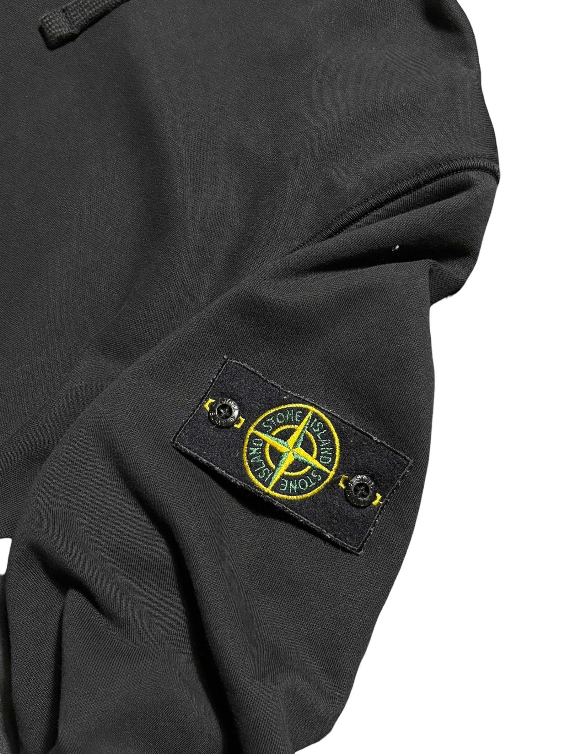 Stone Island Black Pullover Hoodie